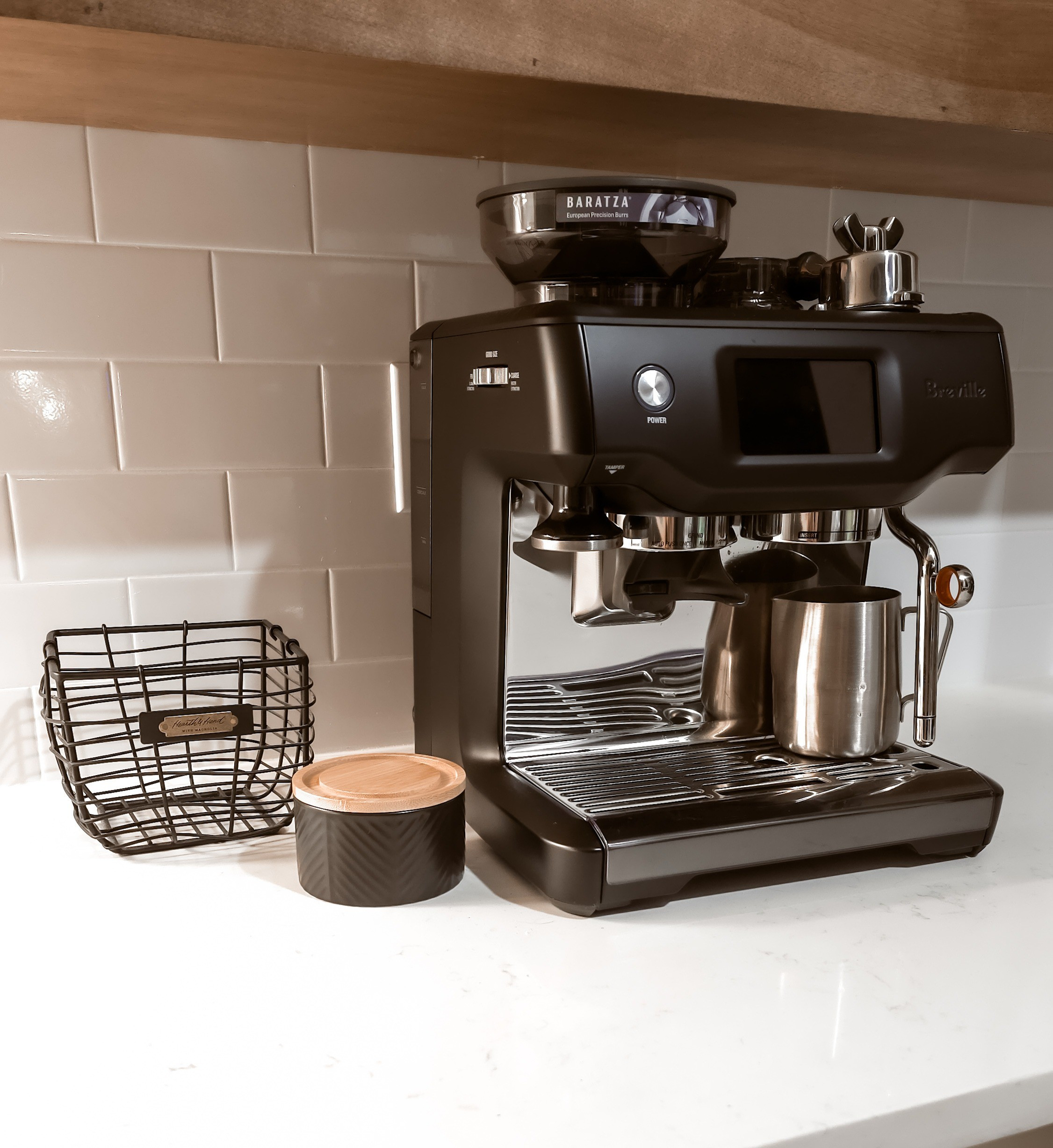 Breville Barista Touch is exactly what my kitchen needed. A gift to me from me after all the hard work of moving!This would make the perfect wedding gift too. Add it to your registry and look forward to the perfect cup of JoeCoffee, espresso machine, breville, holiday, gift guide, Christmas, target, target style, hearth and hand, Joanna Gaines, Magnolia, tjmaxx, amazon, crate and barrel, williams sonoma, Kitchen decor, new home

#LTKHome #LTKSeasonal #LTKWedding