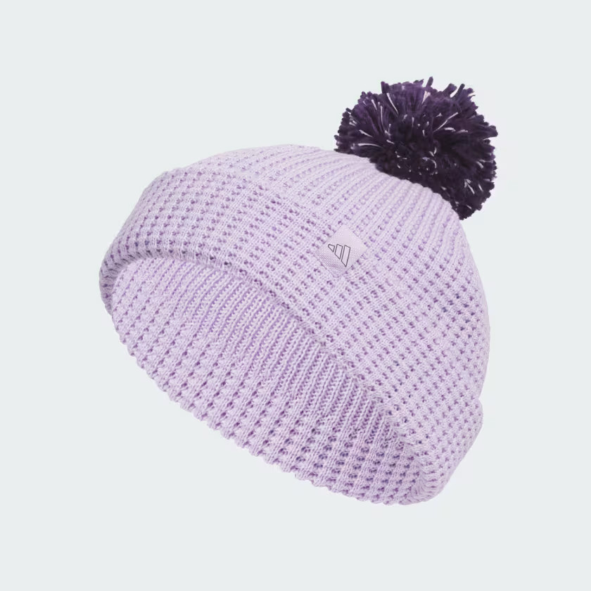 adidas Youth Pom Ballie Beanie - Purple | Free Shipping with adiClub | adidas US | adidas (US)
