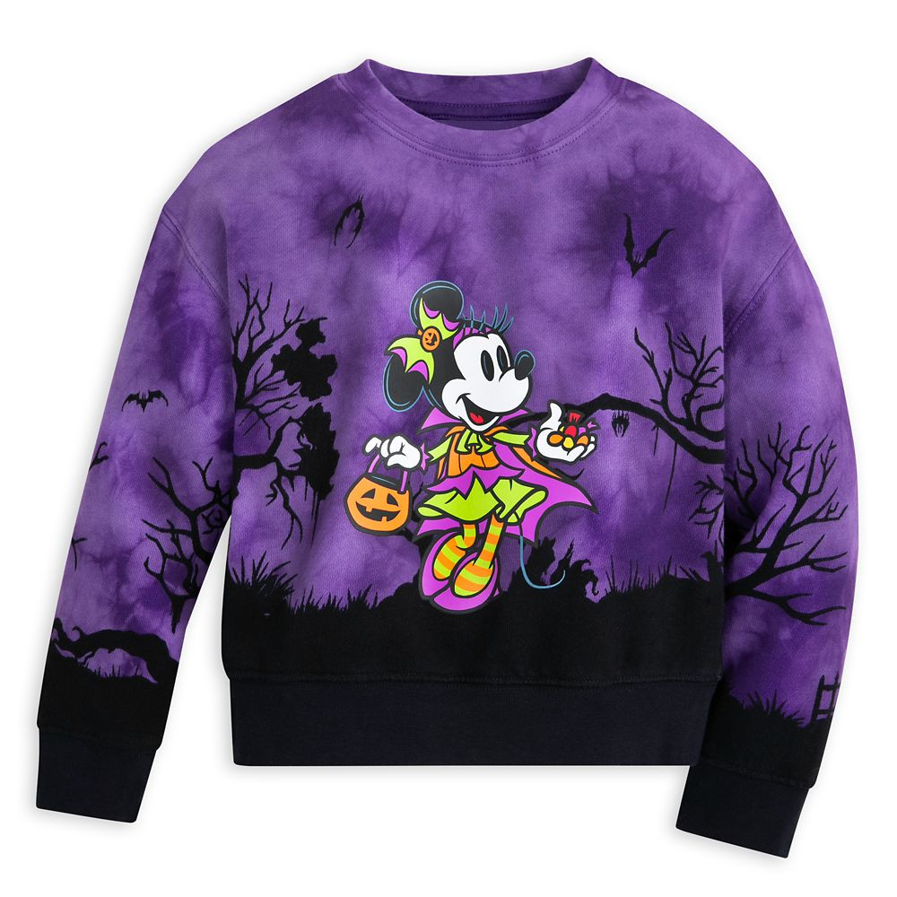 Mickey and Minnie Mouse Halloween Pullover Sweatshirt for Kids | Disney Store