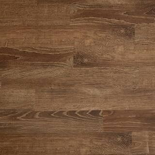 Burnt Oak 22 MIL x 8.7 in. W x 48 in. L Click Lock Waterproof Luxury Vinyl Plank Flooring (20.06 ... | The Home Depot