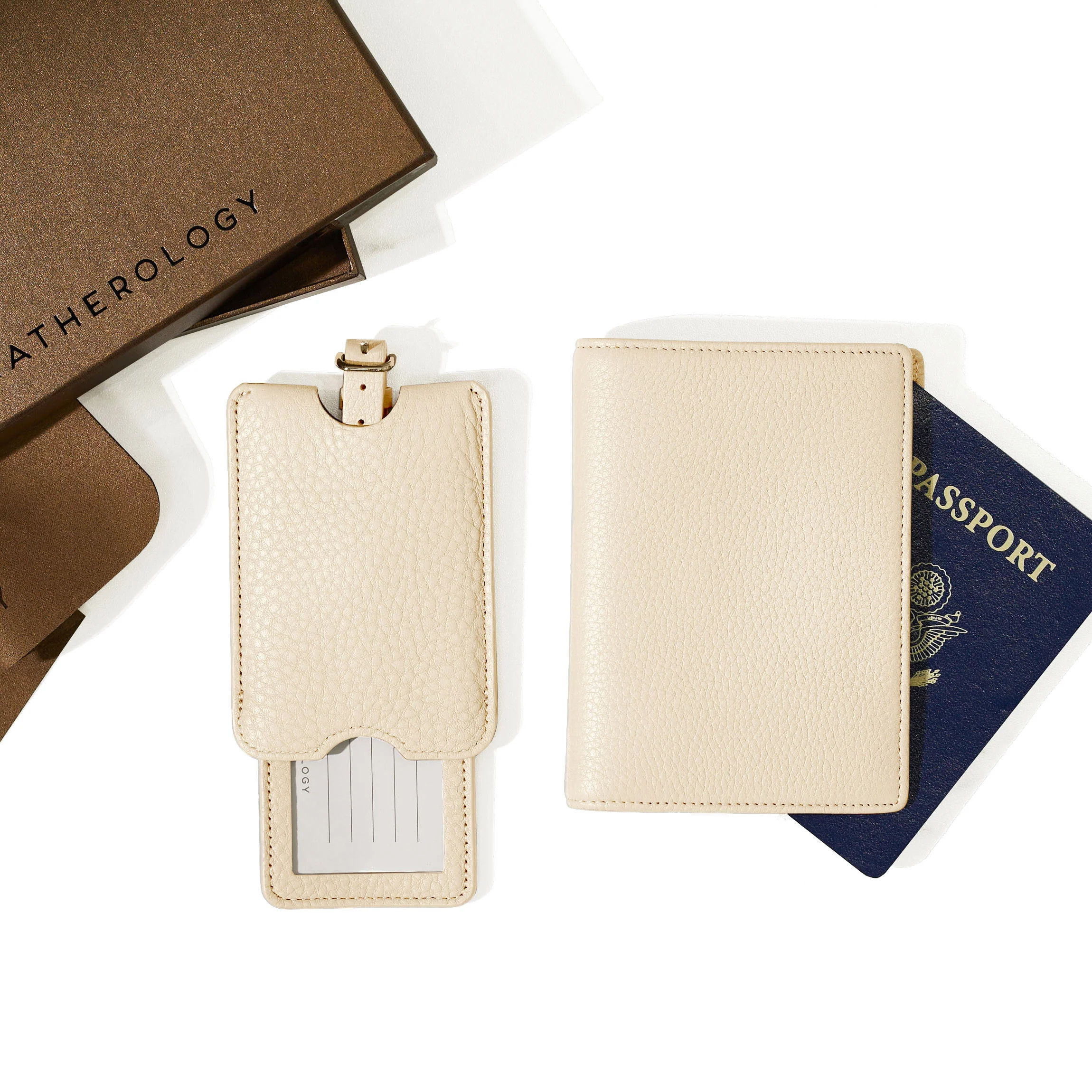 Deluxe Passport Cover + Luggage Tag Set | Leatherology
