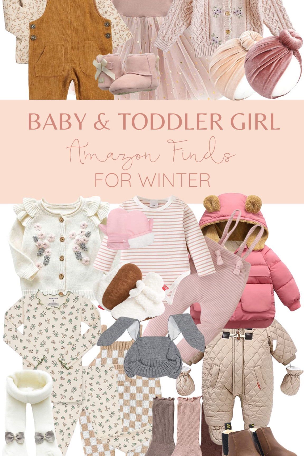 Looking for winter gear for your baby girl? We’re sharing the best of baby girls Amazon finds for Winter; a.k.a., our tried and true cold weather favorites for babies that we reach for all winter long. 

#LTKunder50 #LTKkids #LTKbaby