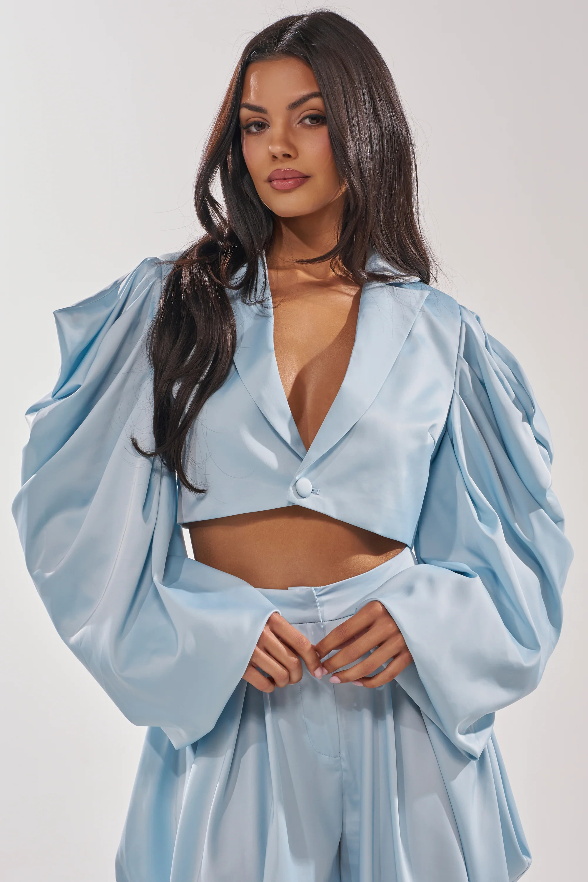 DRIP DRIP CROPPED BLAZER | AKIRA