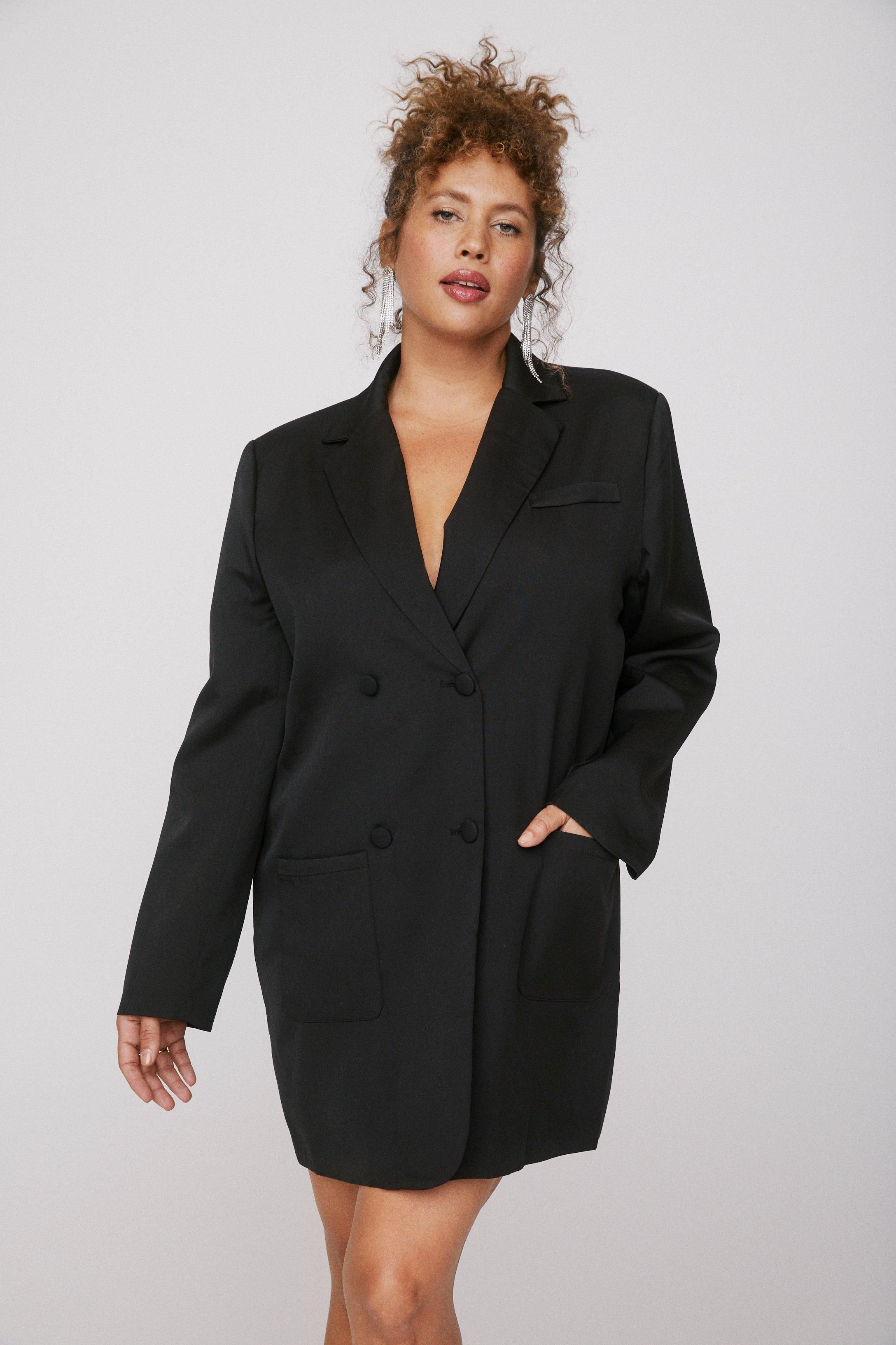 Womens That Works for Me Plus Blazer Dress - Black | NastyGal (US & CA)