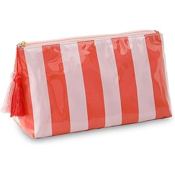 DYSHAYEN Makeup Bags for Purse,Small Clear Coated Cosmetic Bags for Women Girls, Waterproof Trave... | Amazon (US)