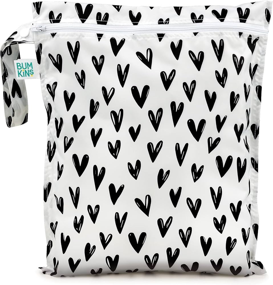 Bumkins Waterproof Wet Bag, Washable, Reusable for Travel, Beach, Pool, Stroller, Diapers, Dirty ... | Amazon (US)