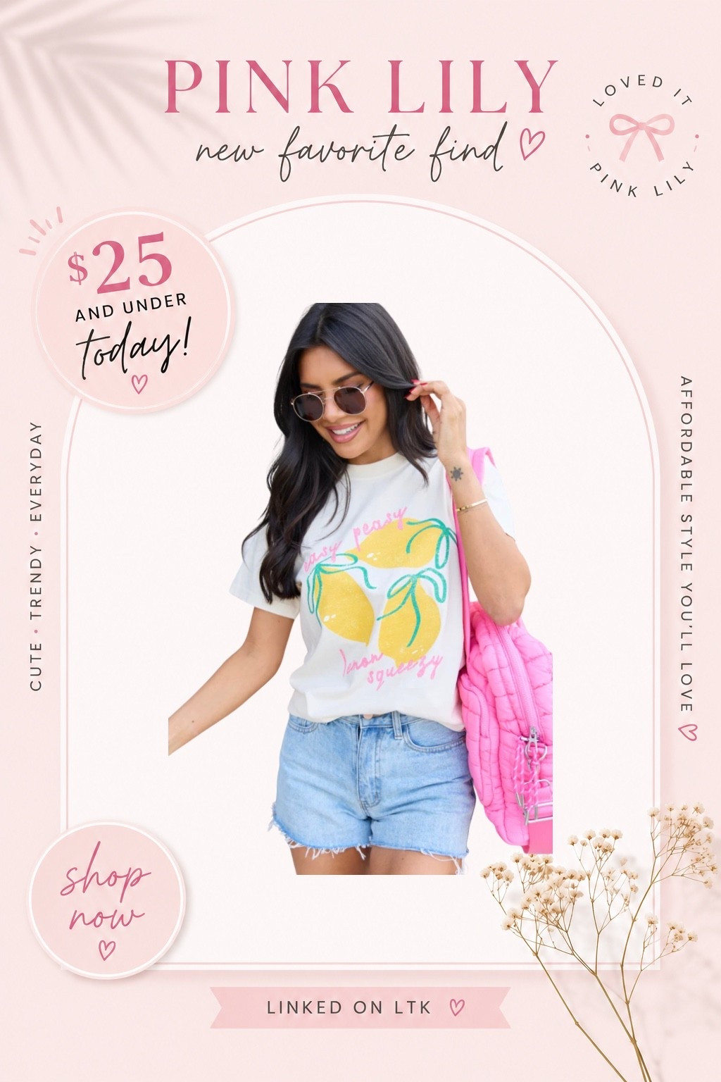 🚨 RUN, don’t walk! 🚨 Pink Lily’s $25 & Under Sale is live, and these deals won’t last long. If you’ve had anything on your wishlist, now’s your chance to grab it without breaking the bank. I’ve linked all my favorite picks in LTK! 💕

#LTKActive #LTKmomlife #LTKSeasonal