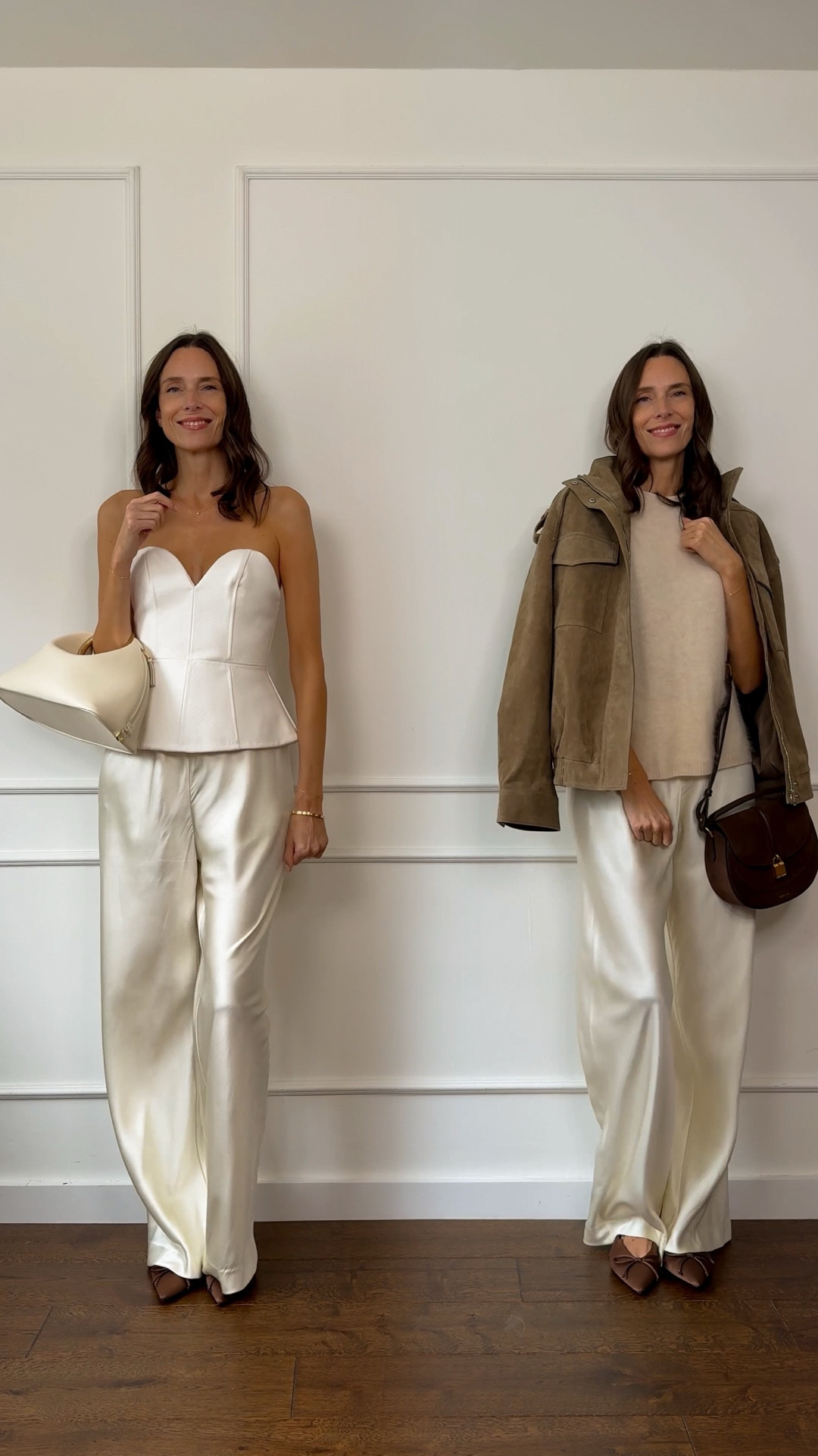 Taking four of my most-worn pieces from summer to autumn to make your wardrobe work harder and your autumn outfits easier 🙌🏻

Satin trousers, lace cami, suede jacket, wool t-shirt, blue jeans, white maxi skirt, shorts outfit

#LTKSeasonal #LTKOver40 #LTKStyleTip