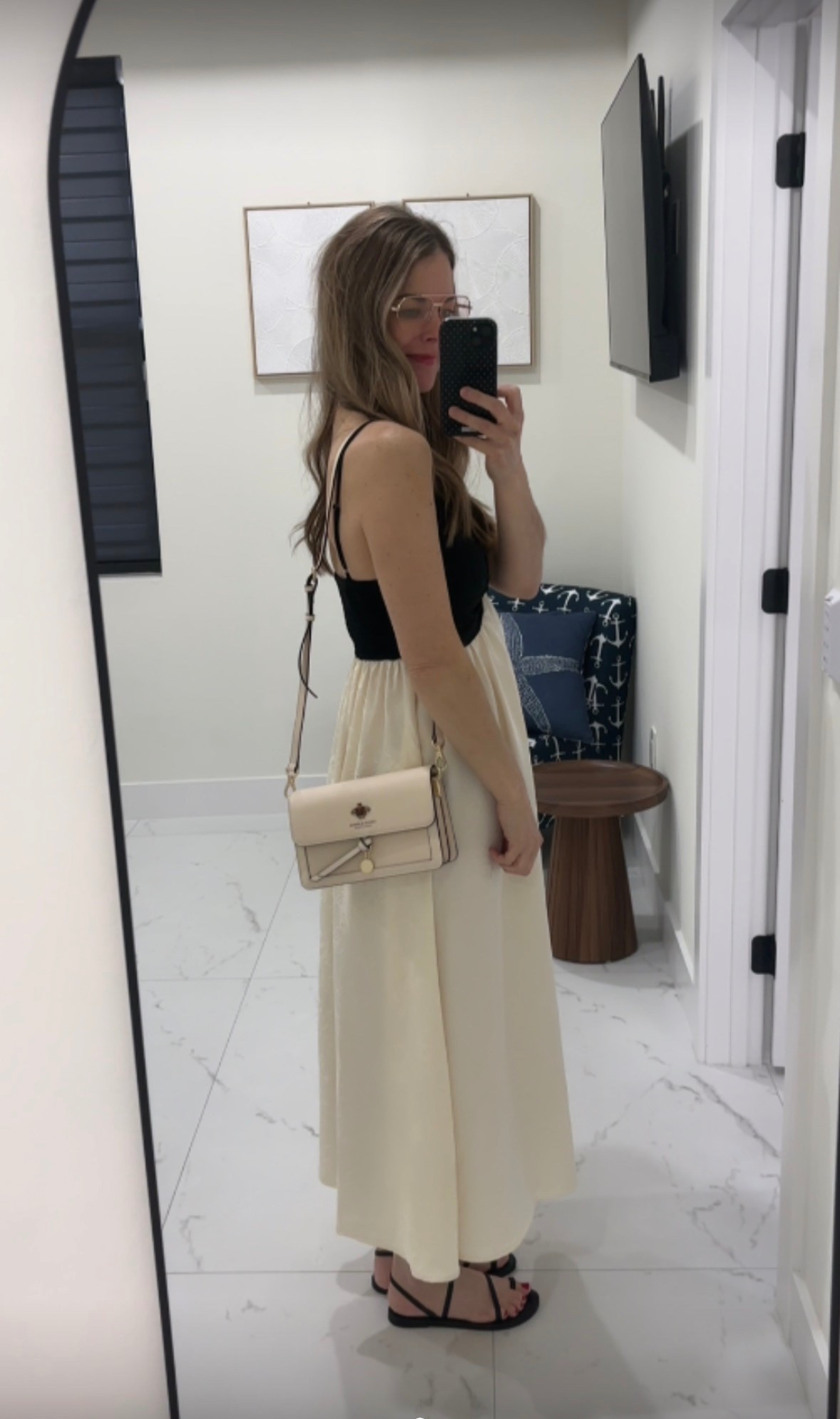 Under $40 and looks this good 🤍

This two-tone midi is one of those easy throw-on dresses that instantly makes you feel put together. Flowy, flattering, and perfect for everything from vacation dinners to everyday mom life.

Comfy, lightweight, and on repeat ✨

#LTKgrwm #LTKootd #LTKSaleAlert