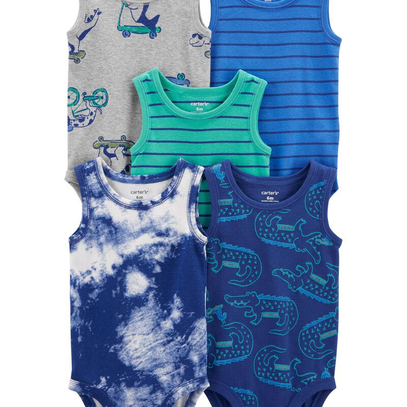 Baby 5-Pack Tank Bodysuits | Carter's