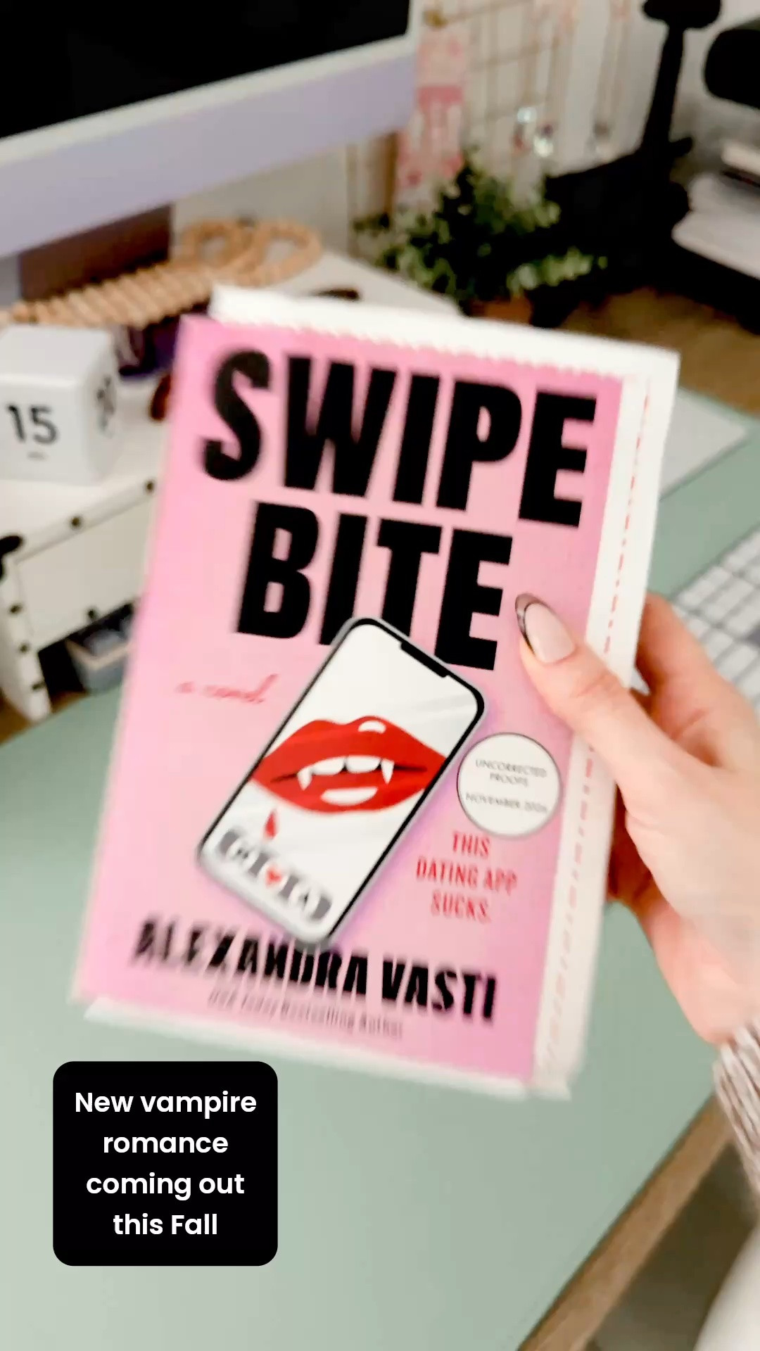 Vampires are so back! And one coming from one of my favorite historical romance authors cannot be ignored. Be sure you add SWIPE BITE by Alexandra Vasti to your TBR.

#LTKselfcare #LTKmorningroutine #LTKSeasonal