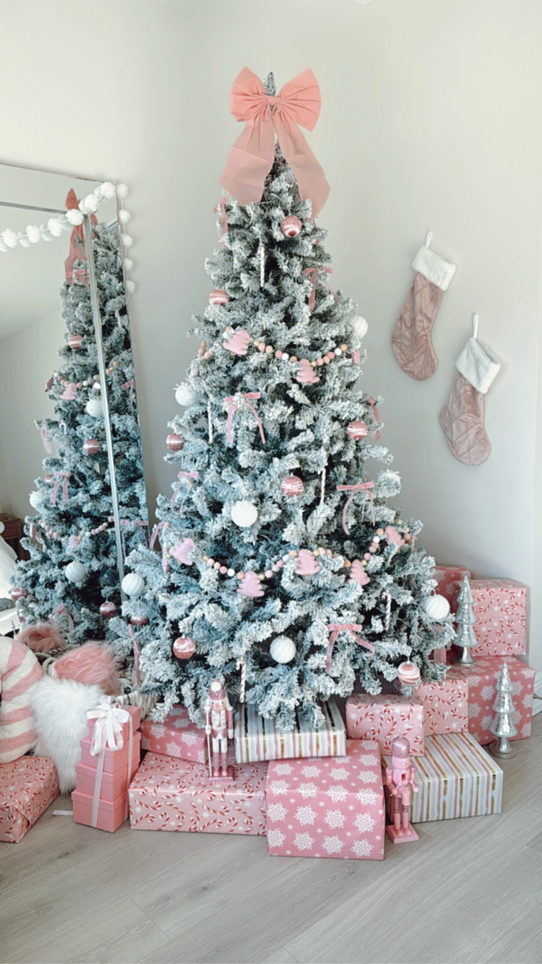 PINKMAS: Decorate the Pink Christmas Tree!
These holiday + Christmas decorations are perfect for the girly who loves pink, bows, + a coquette aesthetic. 

Holiday decor, flocked Christmas tree, ornaments, velvet bows, pink wrapping paper, gifts for her, decorated Christmas tree

#LTKSaleAlert #LTKHome #LTKHoliday