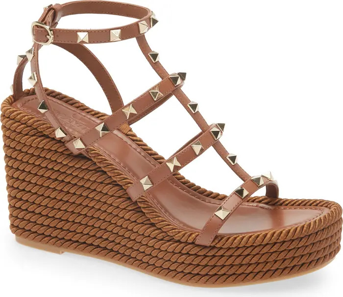 Rockstud Espadrille Sandal (Women) | Nordstrom