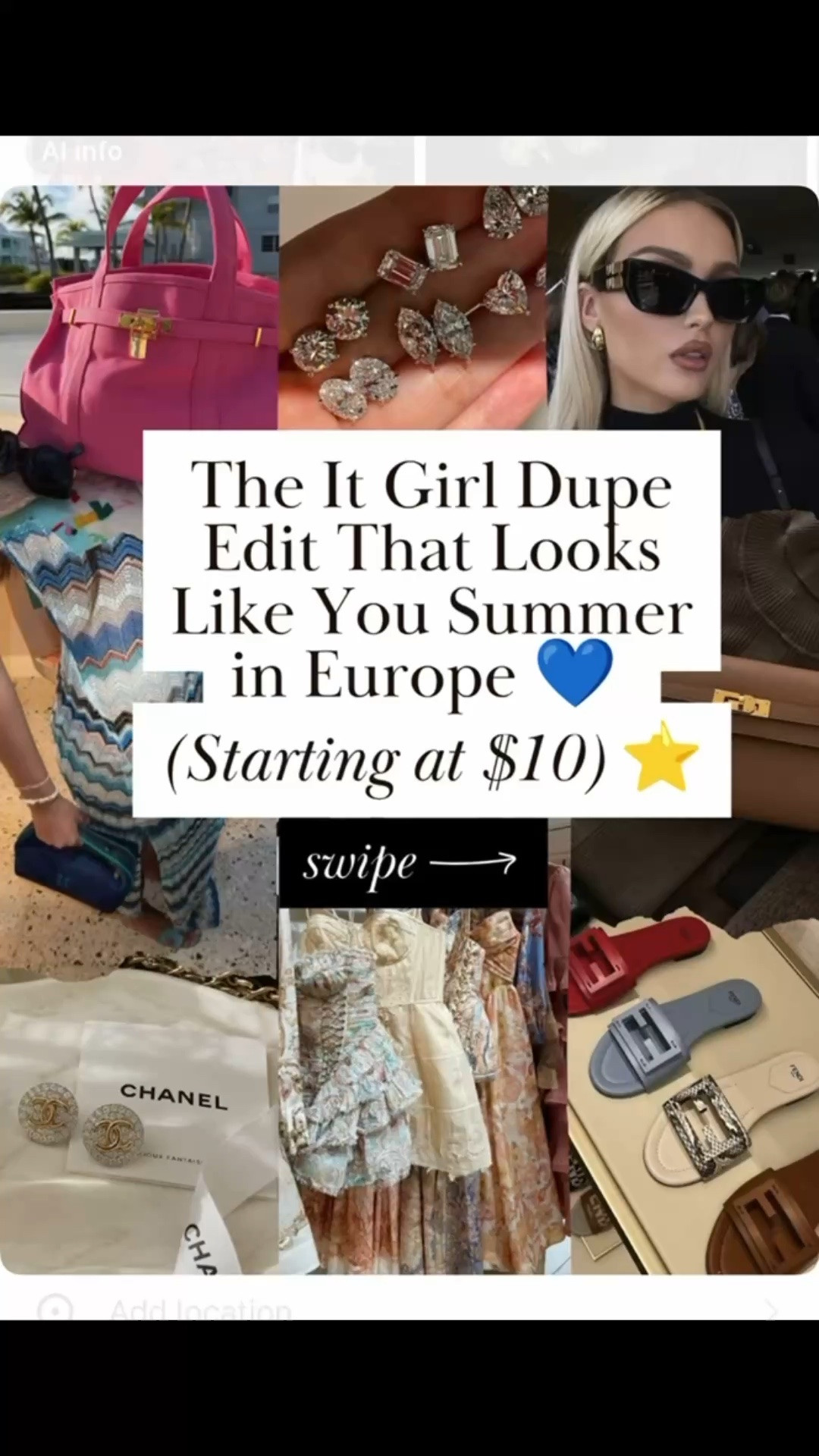 The It Girl dupe edit that looks like you summer in Europe! Amazon finds and designer look for less

#LTKSeasonal