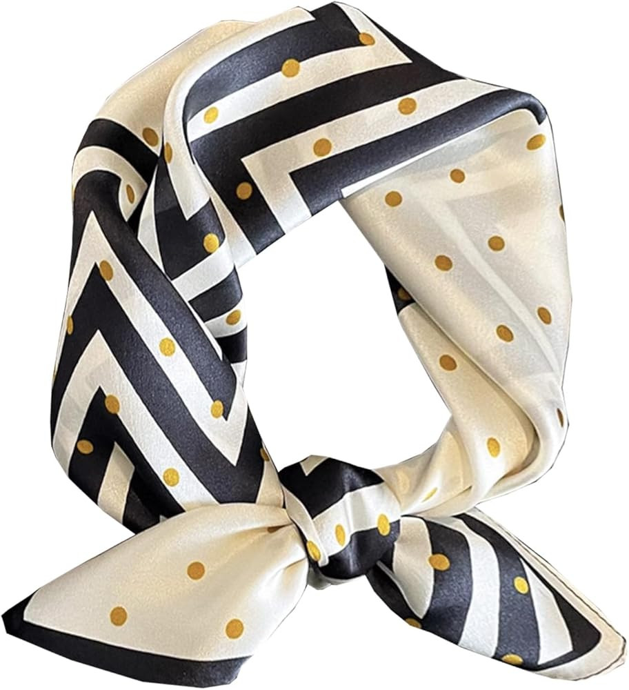 Saiusloa Neck Scarf For Womens Silky Head Scarves Hair Bandanas Square Scarf Fashion Accessories ... | Amazon (US)