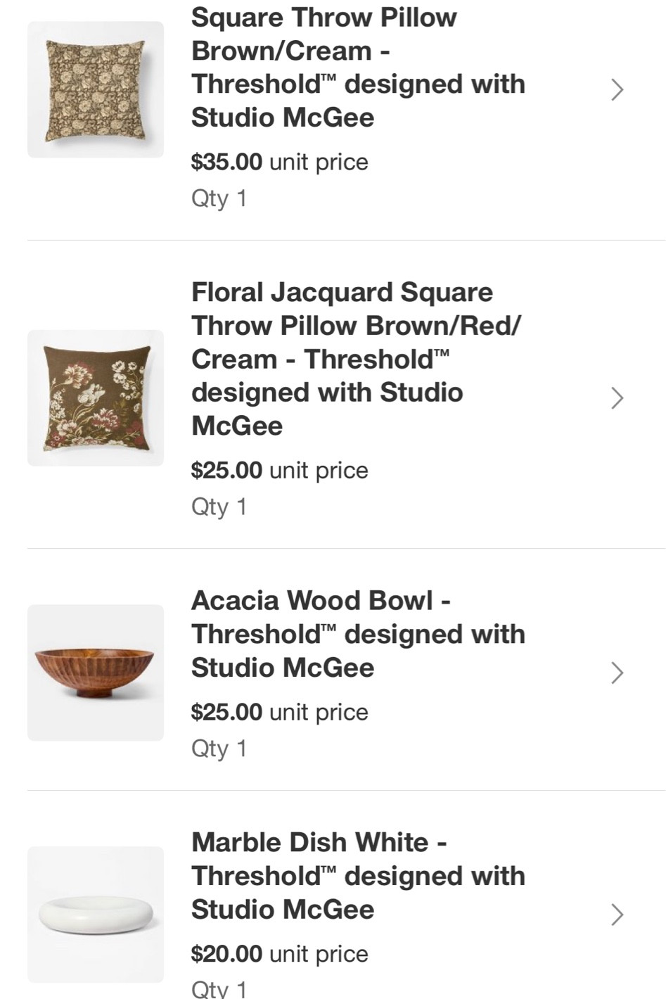 New studio McGee purchases #target #studiomcgee #home #homedecor 

#LTKFindsUnder100 #LTKHome #LTKSeasonal