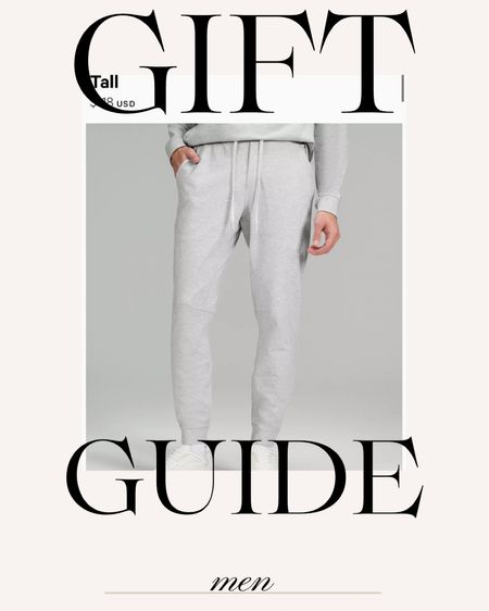 Men’s gift guide. Socks sweat pants belt Lululemon 

#LTKHolidaySale #LTKGiftGuide