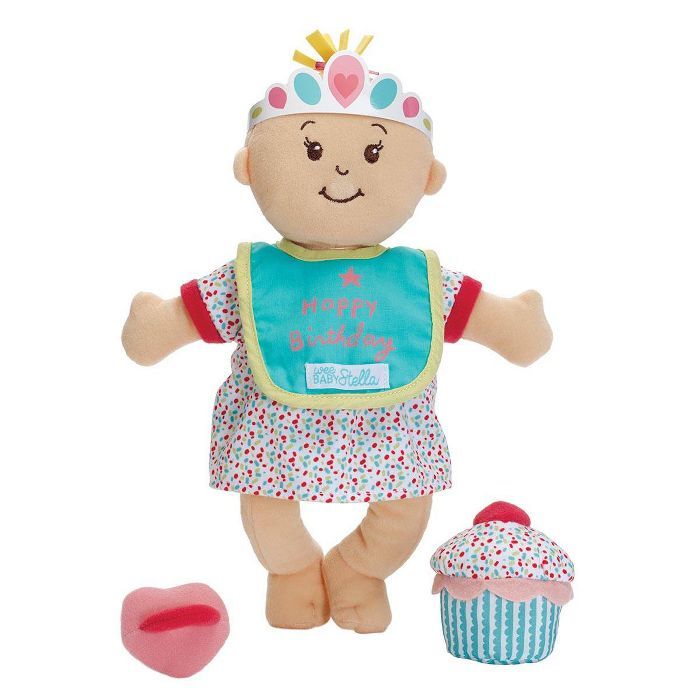Manhattan Toy Wee Baby Stella Sweet Scents 12" Soft Baby Doll and Birthday Set | Target
