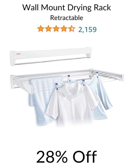 Amazon Prime Day 2 Deal: This retractable wall mounted drying rack is on sale for 28% off!

Amazon find, favorite finds, fav, deals

#primeday2022

#LTKhome #LTKsalealert #LTKHoliday