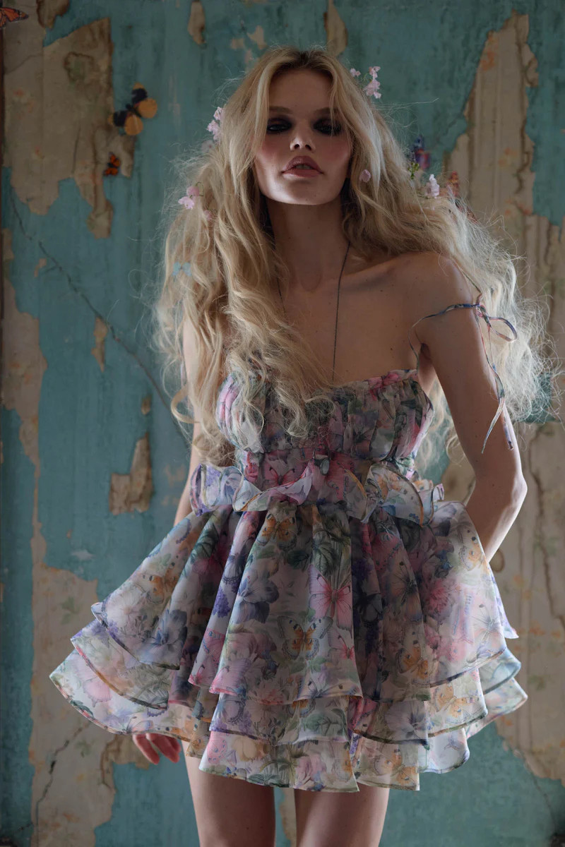 The Butterfly Botanics Shakespeare Dress | Selkie Collection