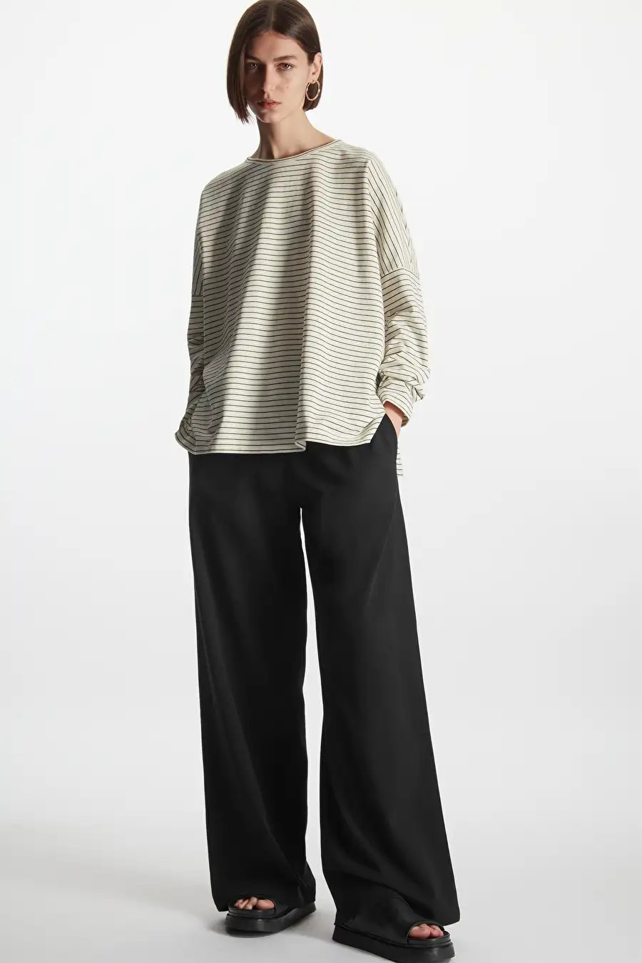 STRIPED A-LINE TOP | COS UK