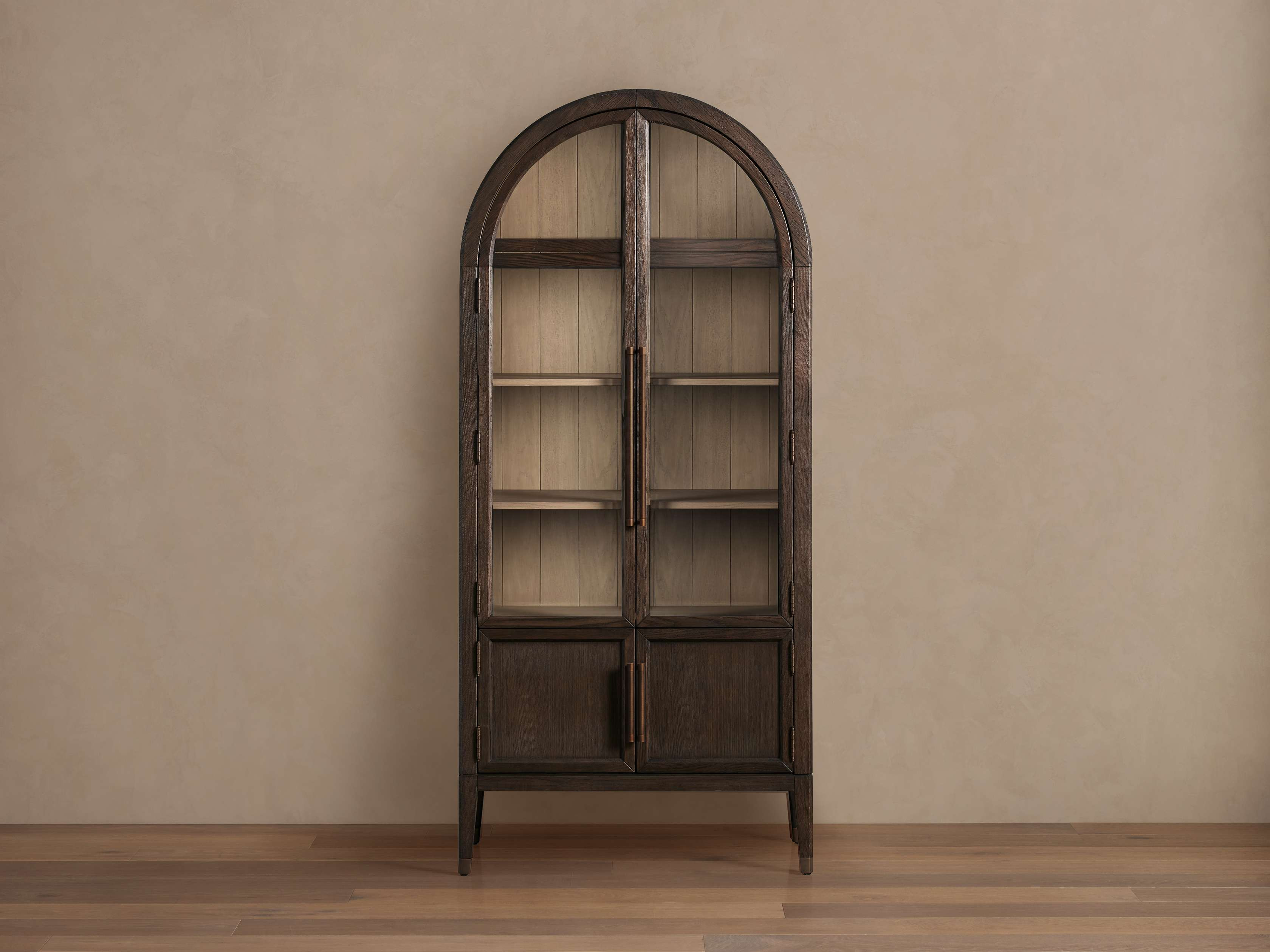 Hattie Glass Cabinet | Arhaus