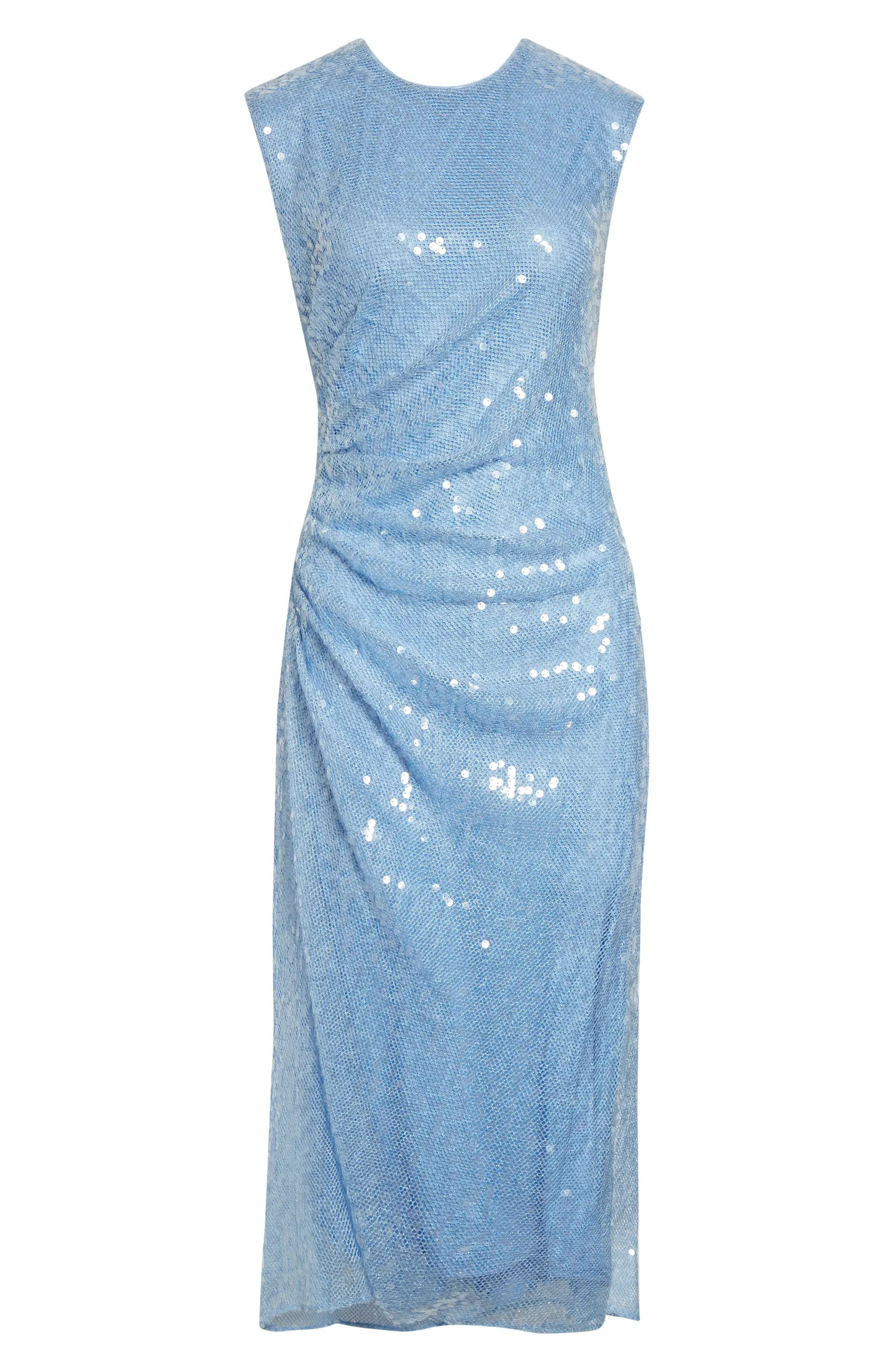 Kimberly Side Ruched Sequin Sheath Dress | Nordstrom