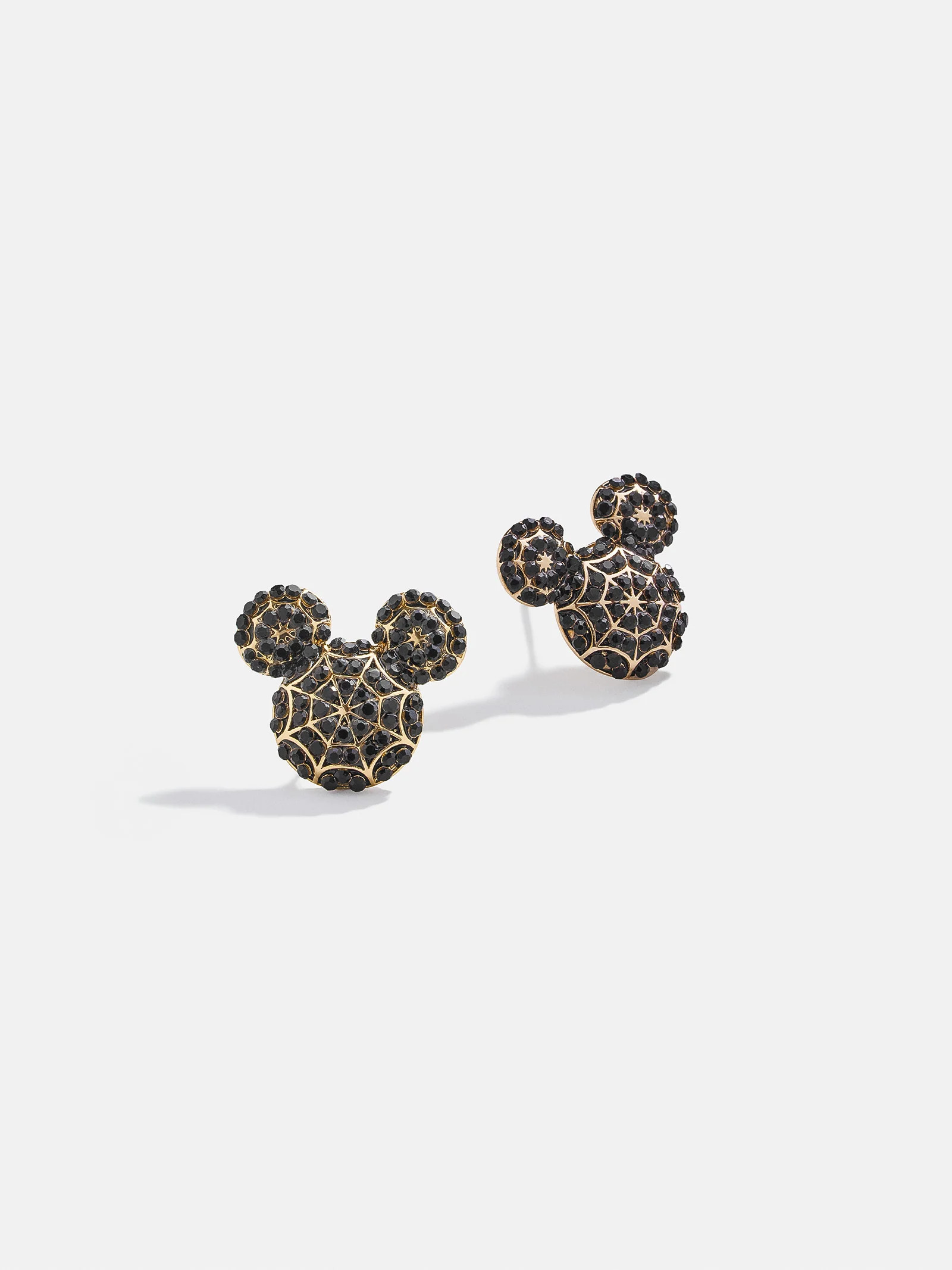 Mickey Mouse Disney Spiderweb Stud Earrings - Disney Spiderweb Stud Earrings | BaubleBar (US)