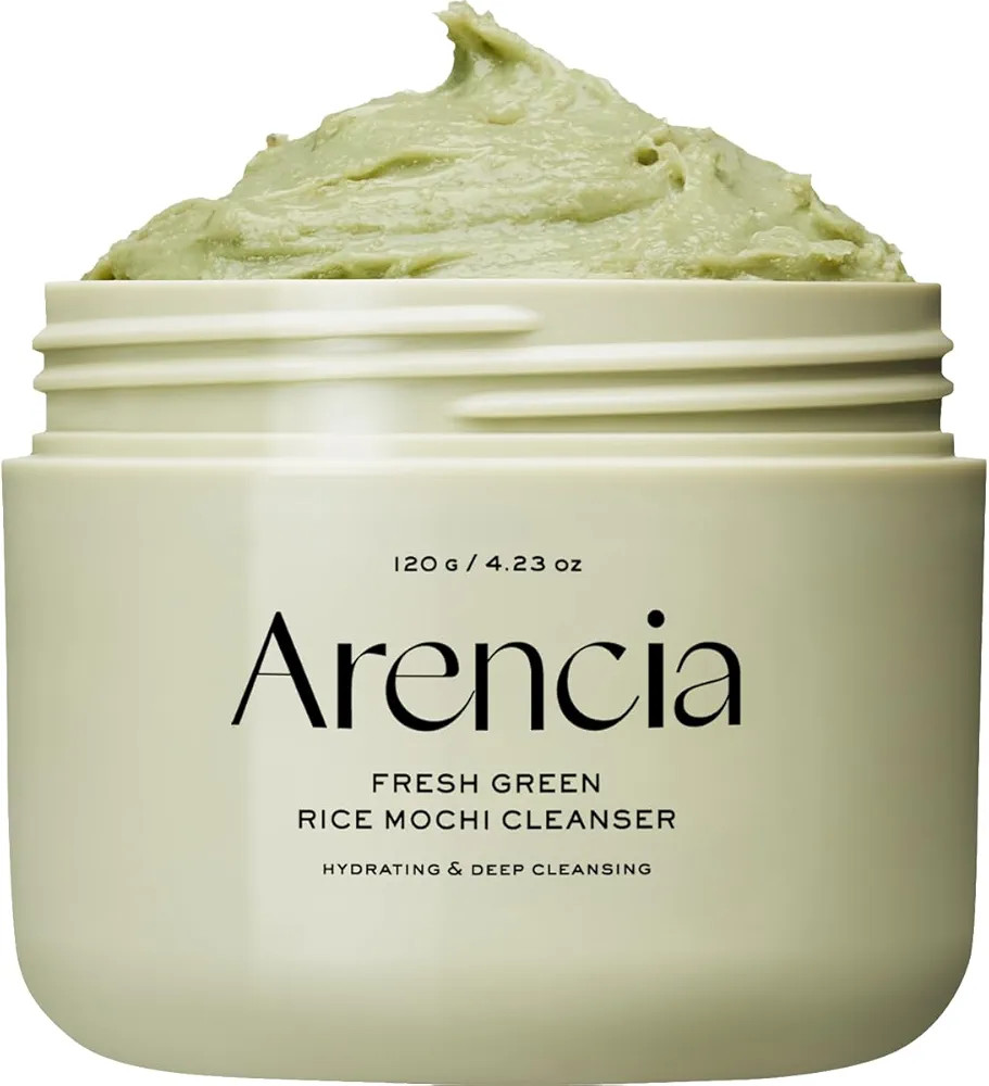 Arencia Korean Rice Mochi Face Cleanser - Face Wash, Gentle Scrub All in One for Deep Cleansing, ... | Amazon (US)