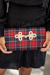 Avery - Plaid Clutch | Lisi Lerch Inc