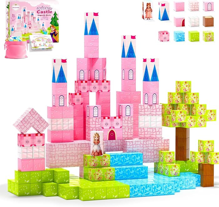 Magnetic Blocks Princess Castle Collection World | Amazon (US)