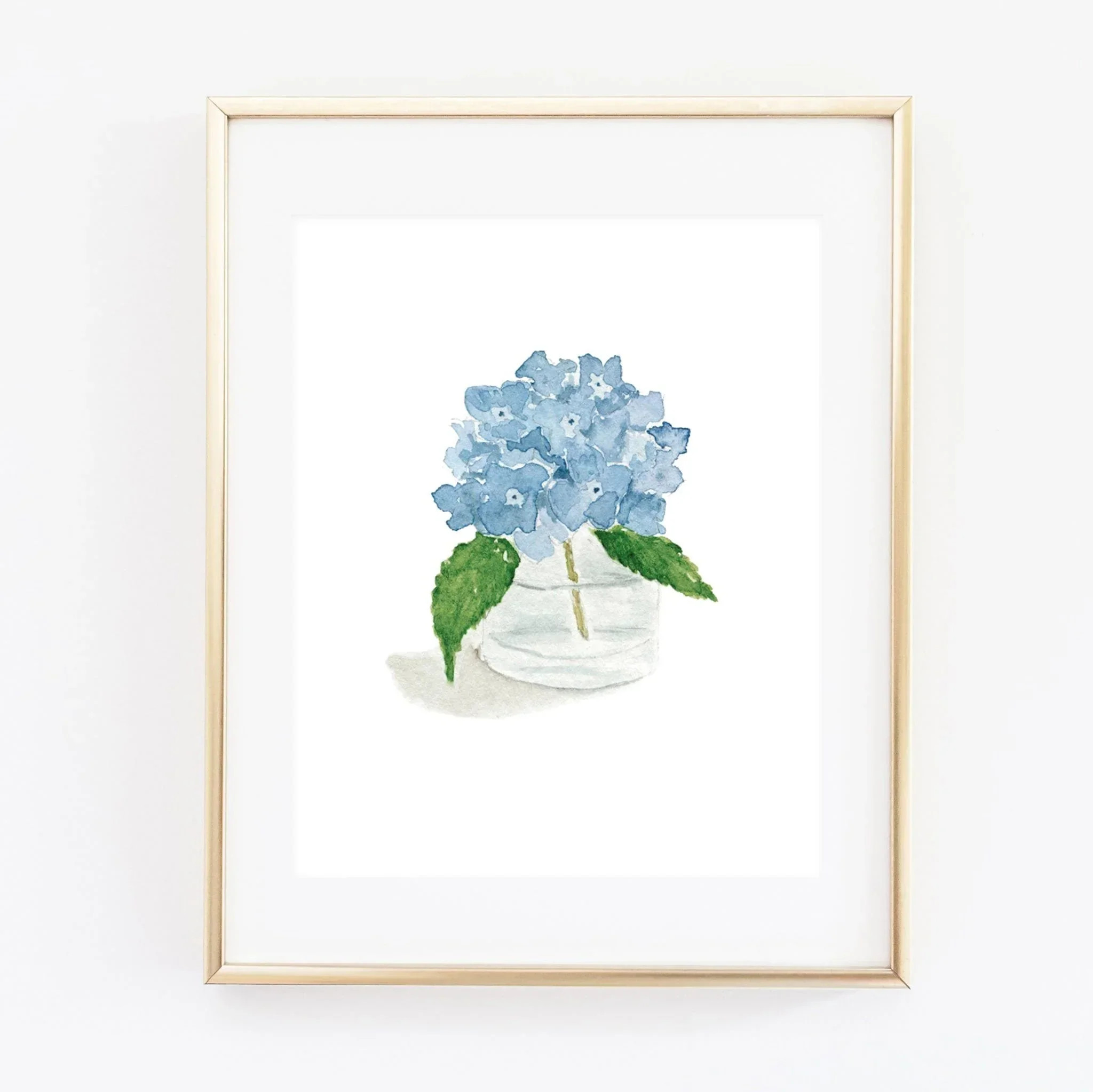 hydrangea art print | Emily Lex Studio