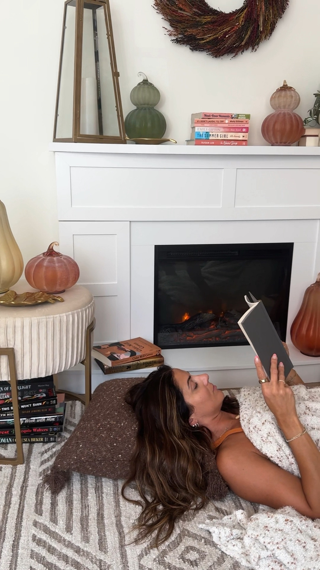 Cozy szn 🍁📚☕🕯️🍂🤍🧣