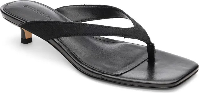 Ease Genuine Calf Hair Sandal (Women) | Nordstrom Rack