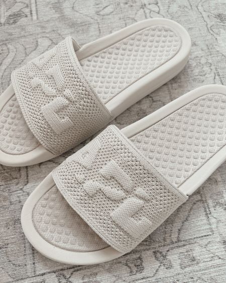 APL Slides on major sale! So super comfy and my favorite for wearing around the house as my house shoes and also wonderful for the pool/gym! Incredibly comfy, runs small so size up 🤍

#apl #sale #onsale #slides #summerslides #summersandals #sandals #sandalseason #favorite #myfave #neutrals #neutralsandals #neutralslides #pool #travel #vacation #beach #girlstrip #familyvacation #disney #disneytrip #disneyvacation #mom #momlife #outfit #summeroutfit #summershoes 

#LTKsalealert #LTKshoecrush #LTKFind