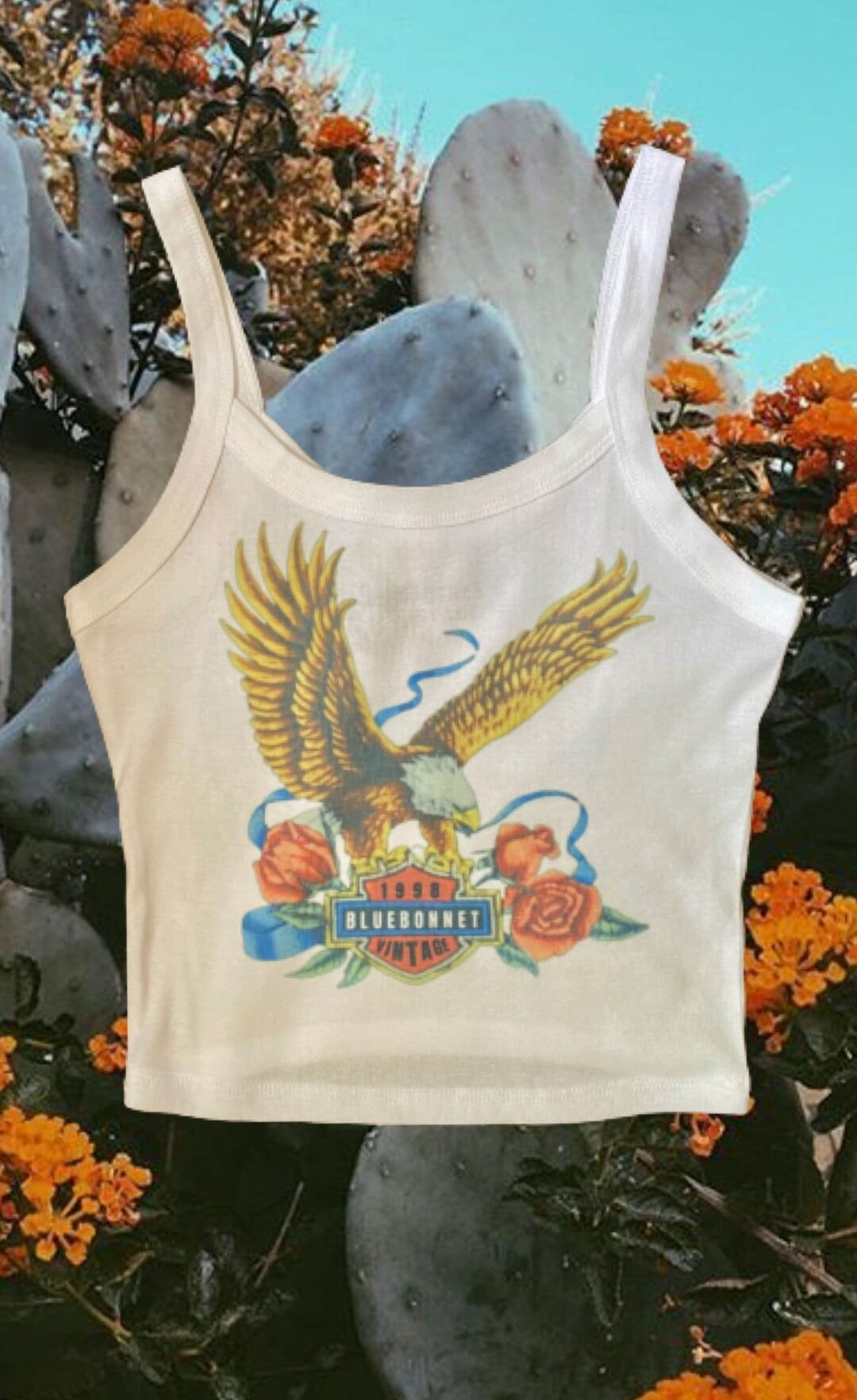 Eagle Crop Tank - Etsy | Etsy (US)
