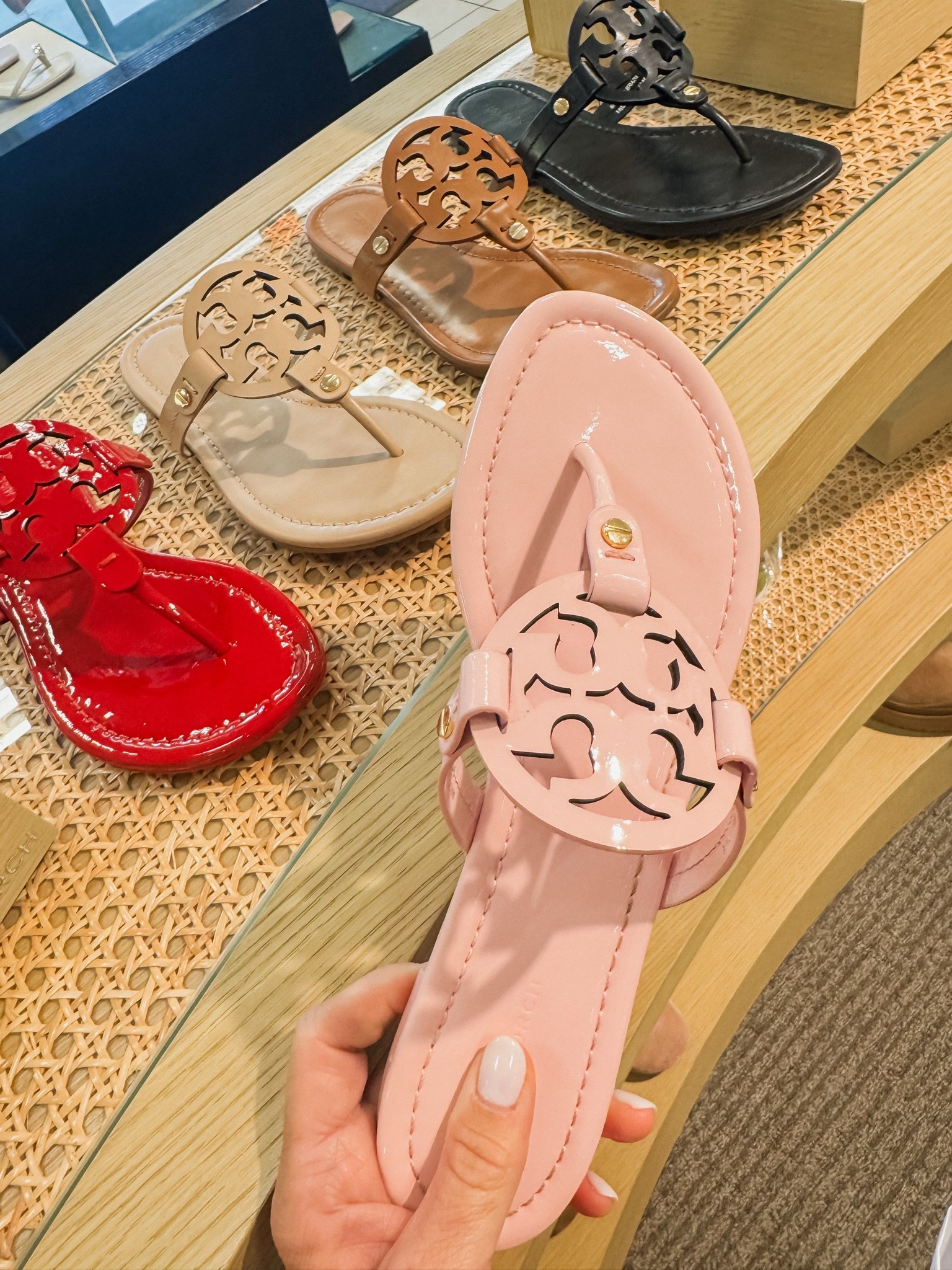 This patent pink and red 😍😍😍
Trending.

#LTKmomlife #LTKSeasonal #LTKOver40