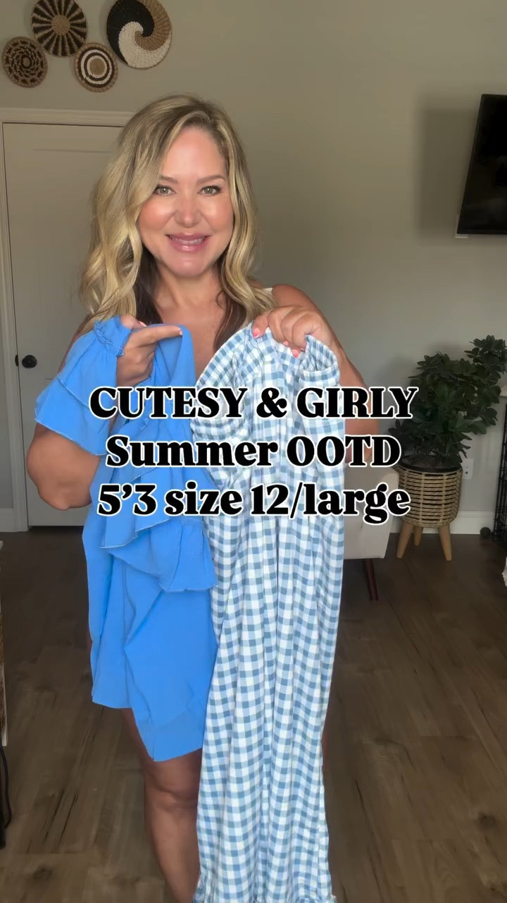 Gorgeous blue outfit for the summer! These pants are so fun and stylish!

#LTKootd #LTKgrwm #LTKMidsize