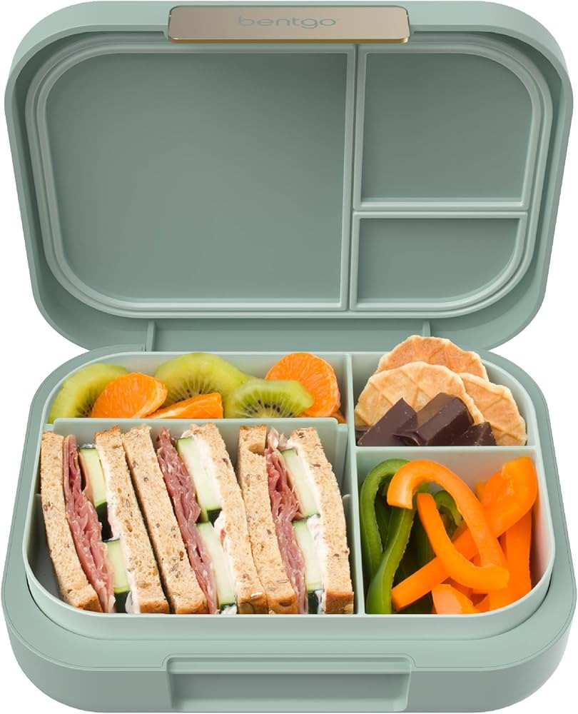 Bentgo Modern - Adult & Teen Bento Lunch Box; 3-4 Compartments, Leak-Resistant, 5.5 Cup Capacity/... | Amazon (US)