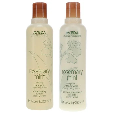 Aveda Rosemary Mint Shampoo 8.5 oz & Rosemary Mint Conditioner 8.5 oz Combo Pack | Walmart (US)