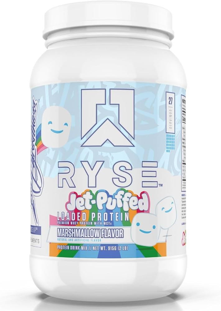 Ryse Loaded Protein Powder | 25g Whey Protein Isolate & Concentrate | with Prebiotic Fiber & MCTs... | Amazon (US)