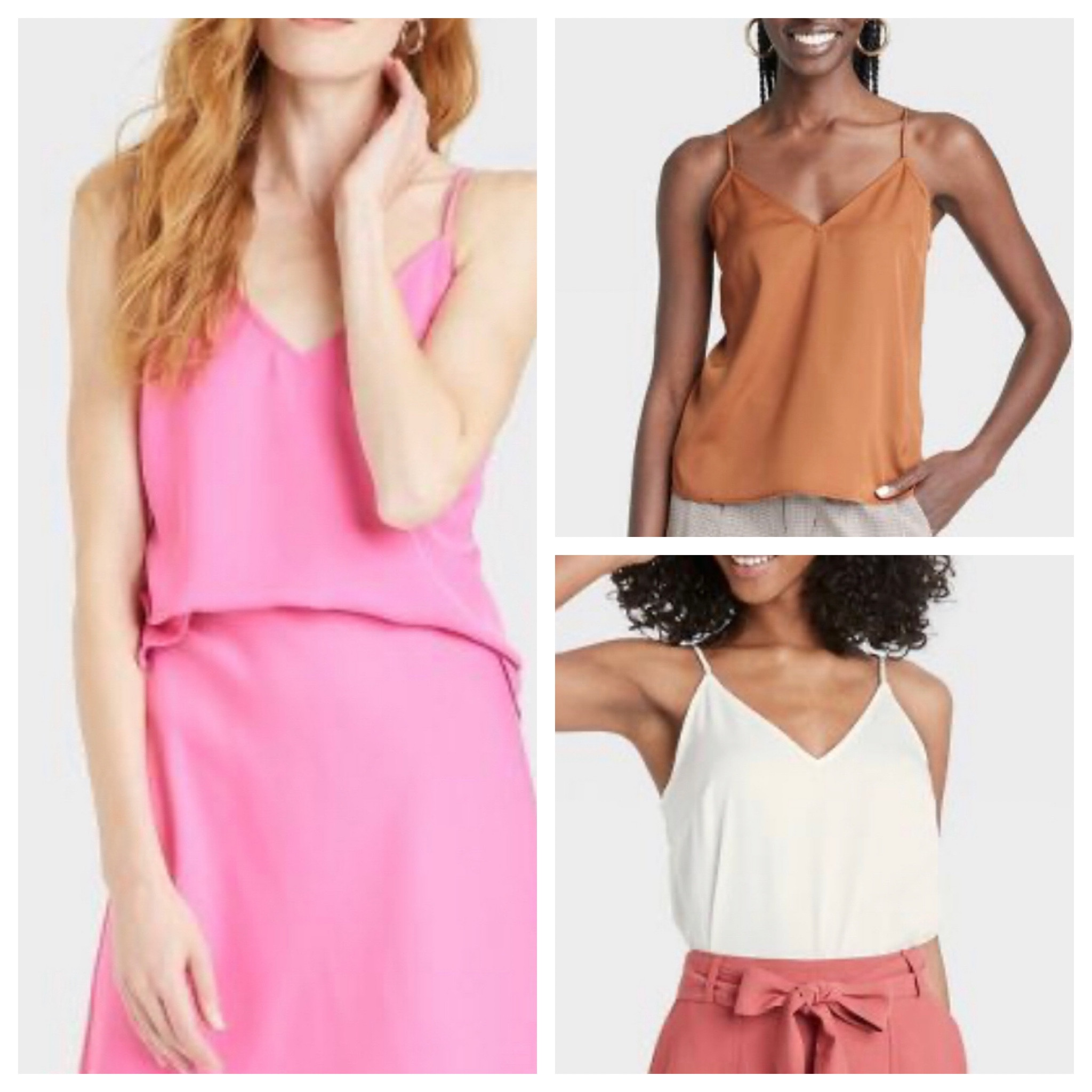 The perfect satin cami! 

#LTKunder50 #LTKworkwear #LTKFind