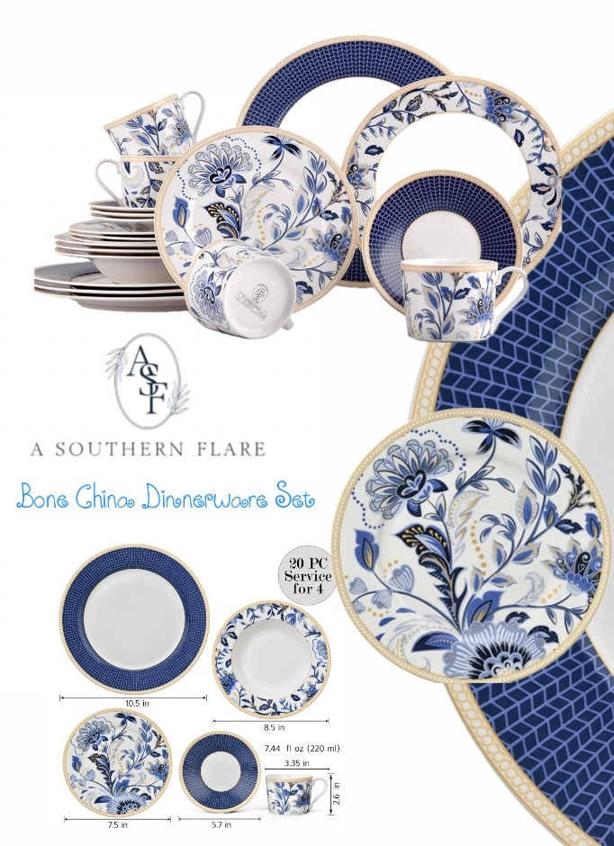 Elevate your dining experience with this elegant Bone China set. Perfect for serving up a feast! #DiningElegance #HomeDecor

#LTKHome