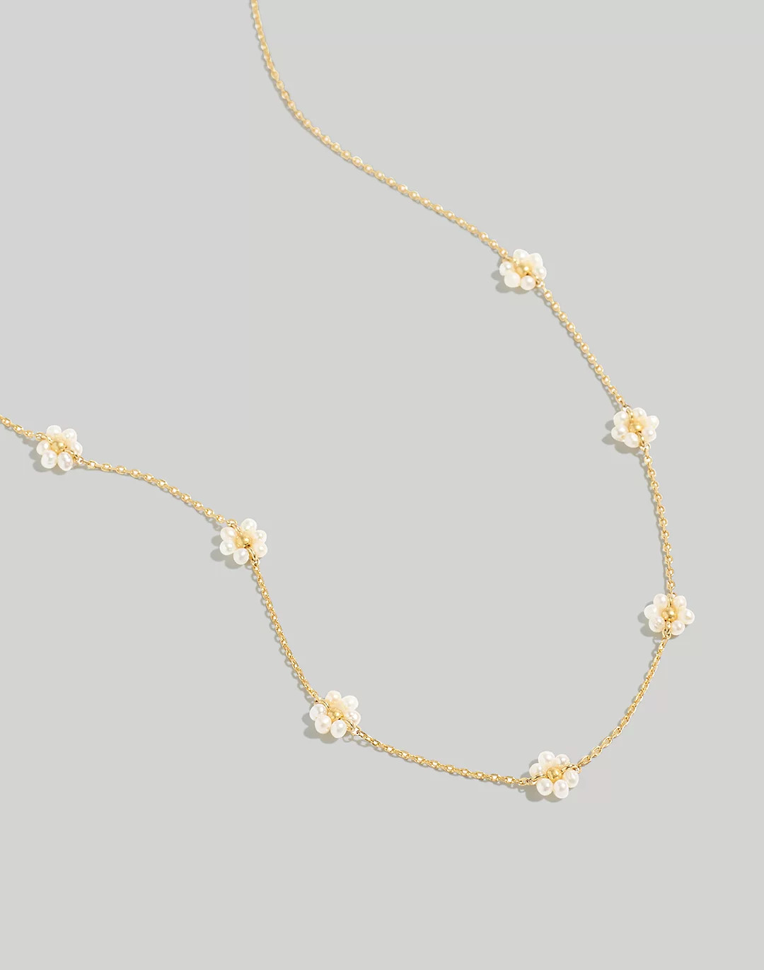 Freshwater Pearl Daisy Choker Necklace | Madewell