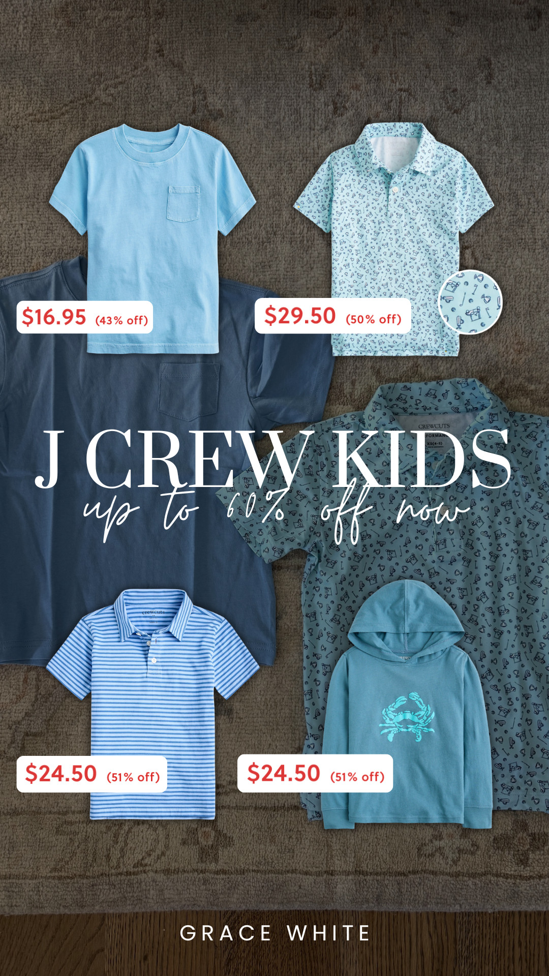 J Crew Factory is having a sale with up to 60% off now!!

j crew factory, j crew, j crew kids clothing, kids clothing on sale, boys clothing on sale, spring clothing for boys, sale finds, j crew discount, boy mom, grace white 

 #LTKSeasonal #LTKSaleAlert #LTKKids