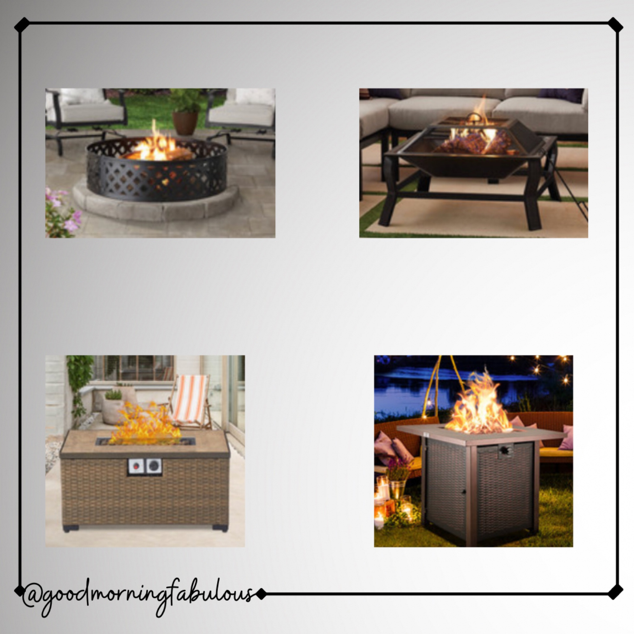 Firepits from Walmart 

#LTKSeasonal #LTKhome