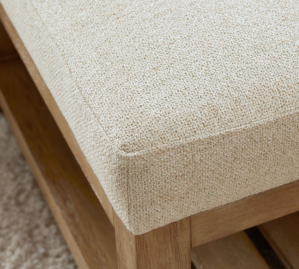 Jake Rectangular Ottoman | Pottery Barn (US)
