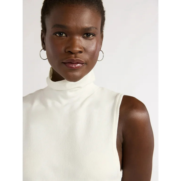 Scoop Women’s Ultimate Turtleneck Sweater Shell, Sizes XS-XXL - Walmart.com | Walmart (US)