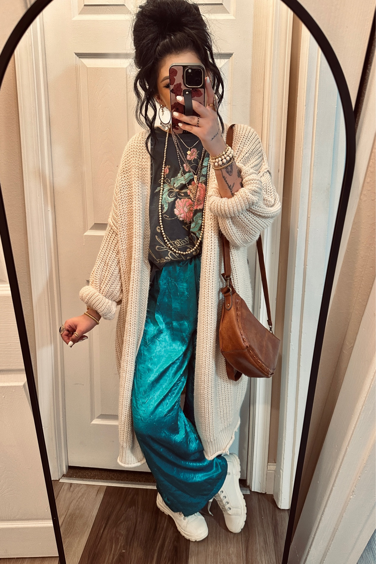 I thrifted the pants
Sweater is from Flippie Hippie 
Jewelry not linked is from my shop Bohemia Boutique 


#LTKStyleTip #LTKFindsUnder50 #LTKFindsUnder100