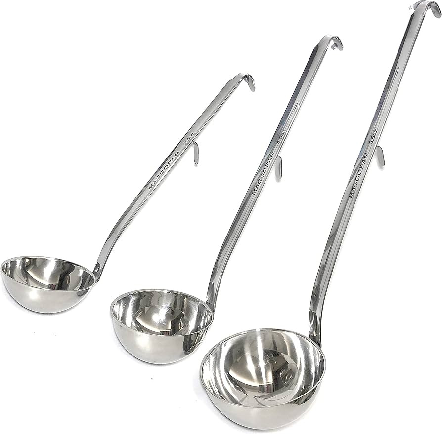 MAGGOPAN Stainless Steel Soup Ladle (3 PCS SET) | Amazon (US)